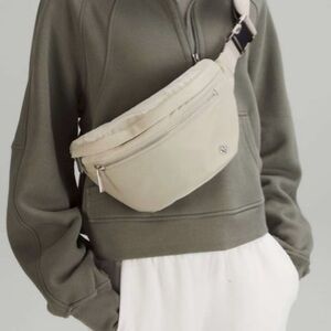 Lululemon City Adventurer Belt Bag 2.5L 🆕 Cream Beige WHTO One Size